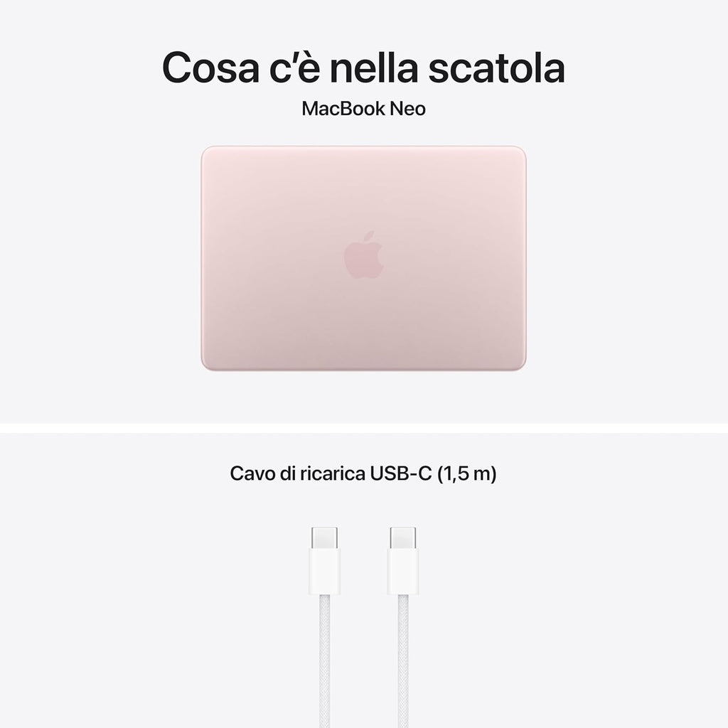 Apple MacBook Neo 13” con chip A18 Pro – 256GB SSD