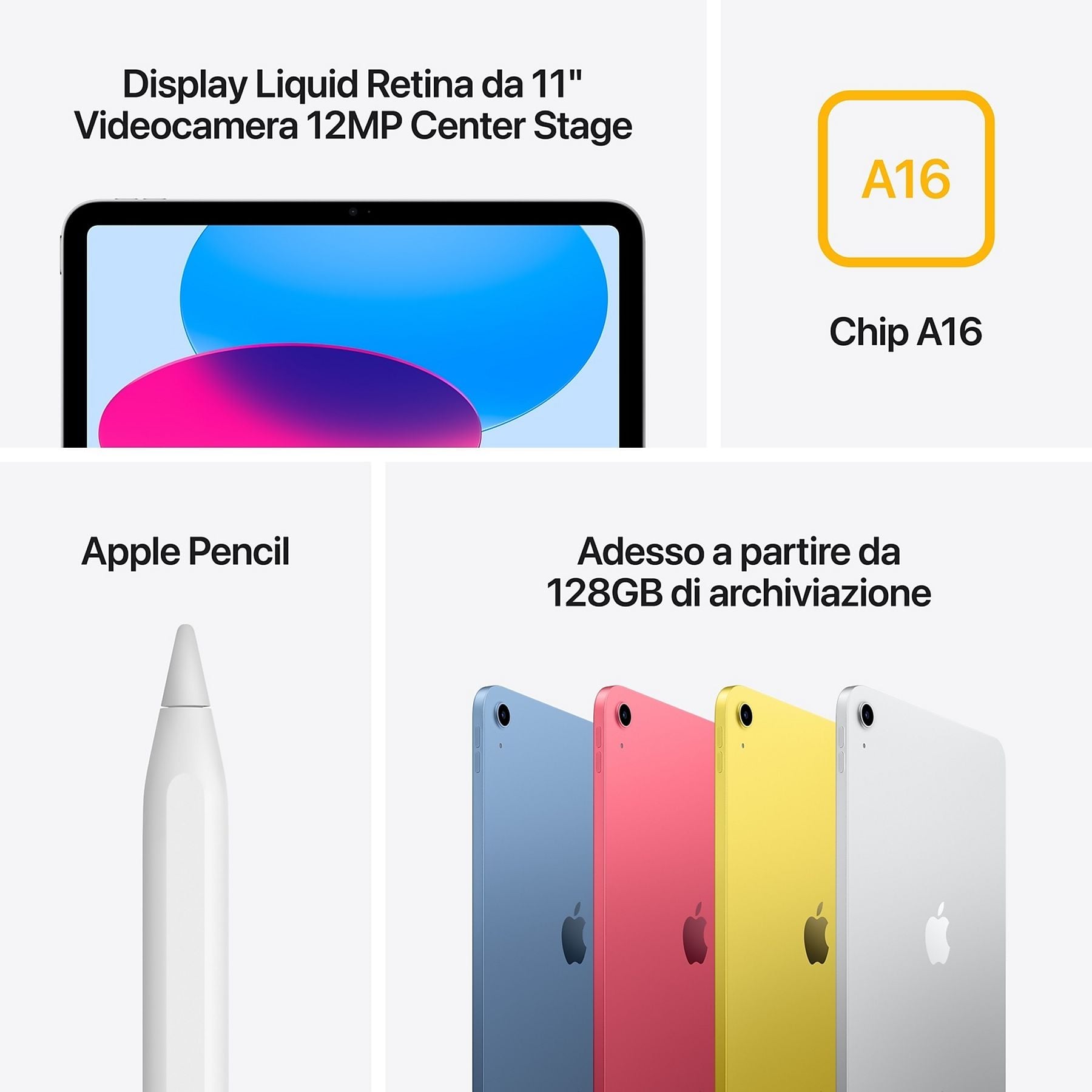 APPLE IPAD 11" WI-FI 128 GB