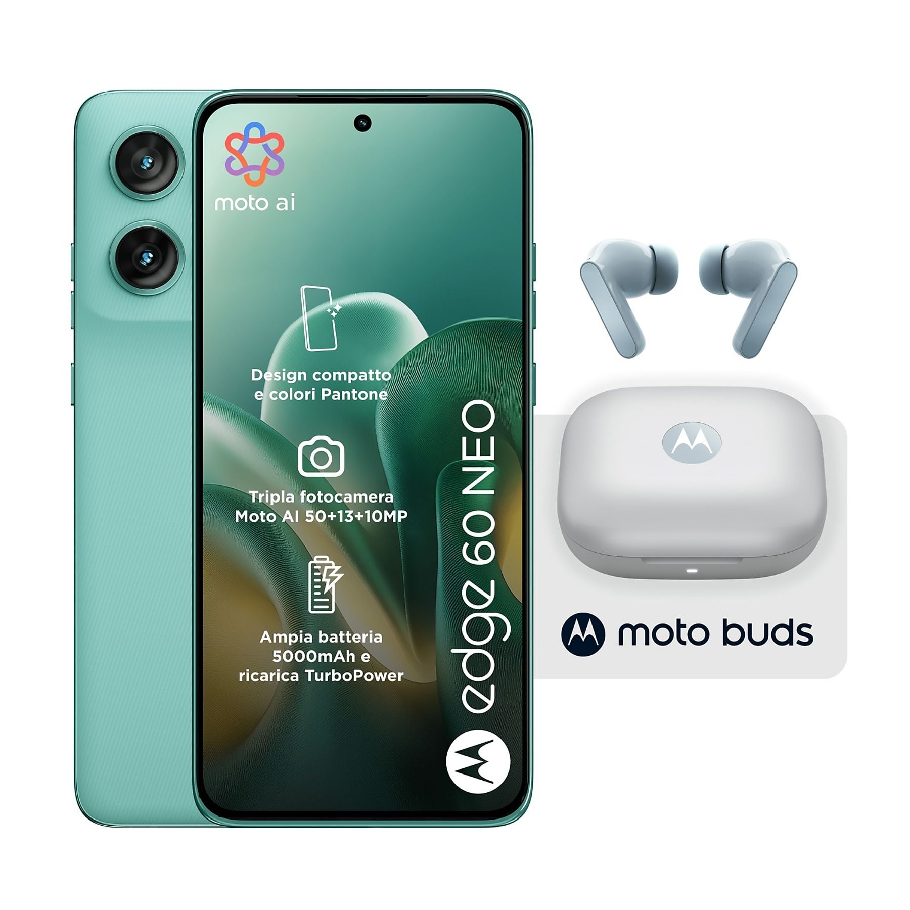MOTOROLA MOTO EDGE 60 NEO 5G 8/256 GB + MOTO BUDS