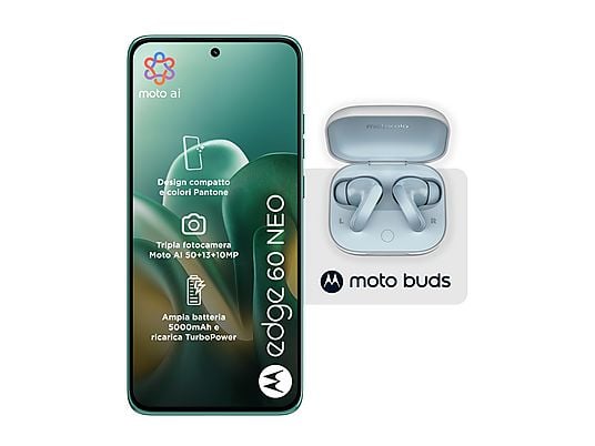 MOTOROLA MOTO EDGE 60 NEO 5G 8/256 GB + MOTO BUDS