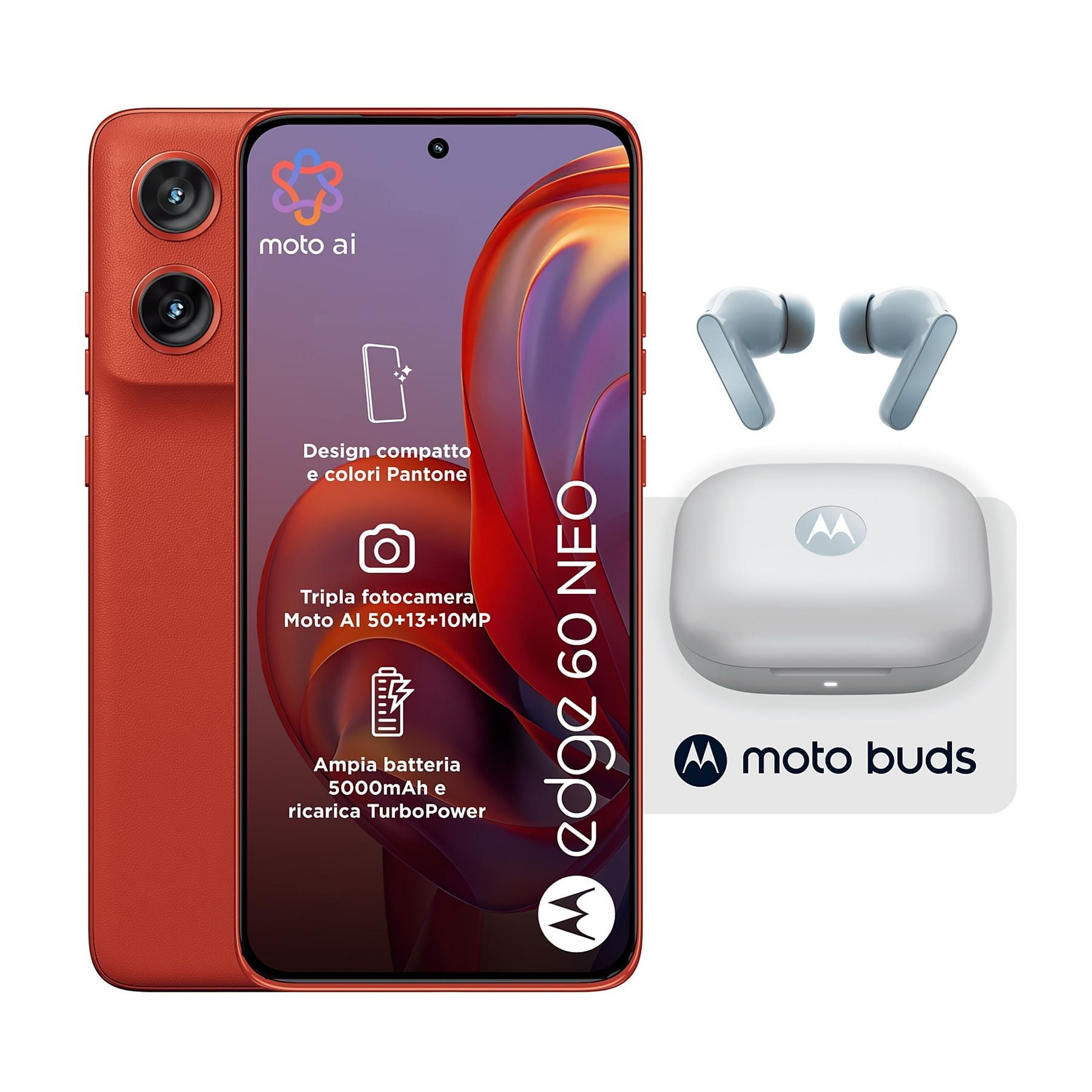 MOTOROLA MOTO EDGE 60 NEO 5G 8/256 GB + MOTO BUDS