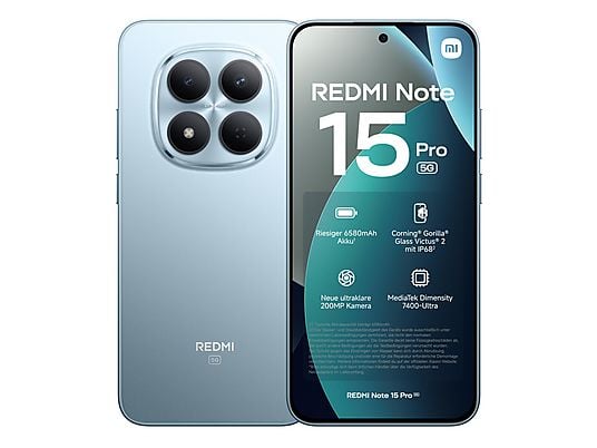 Xiaomi Redmi Note 15 Pro 5G – 8GB RAM + 256GB
